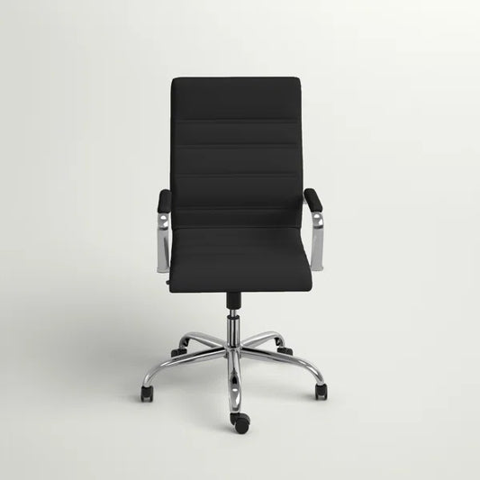 Basics Ergonomic Upholstered High-Back Swivel Office Chair