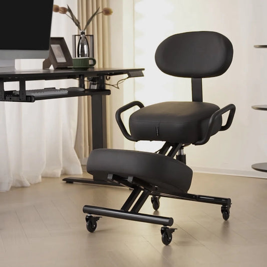 Ergonomic Kneeling Chair with Backrest